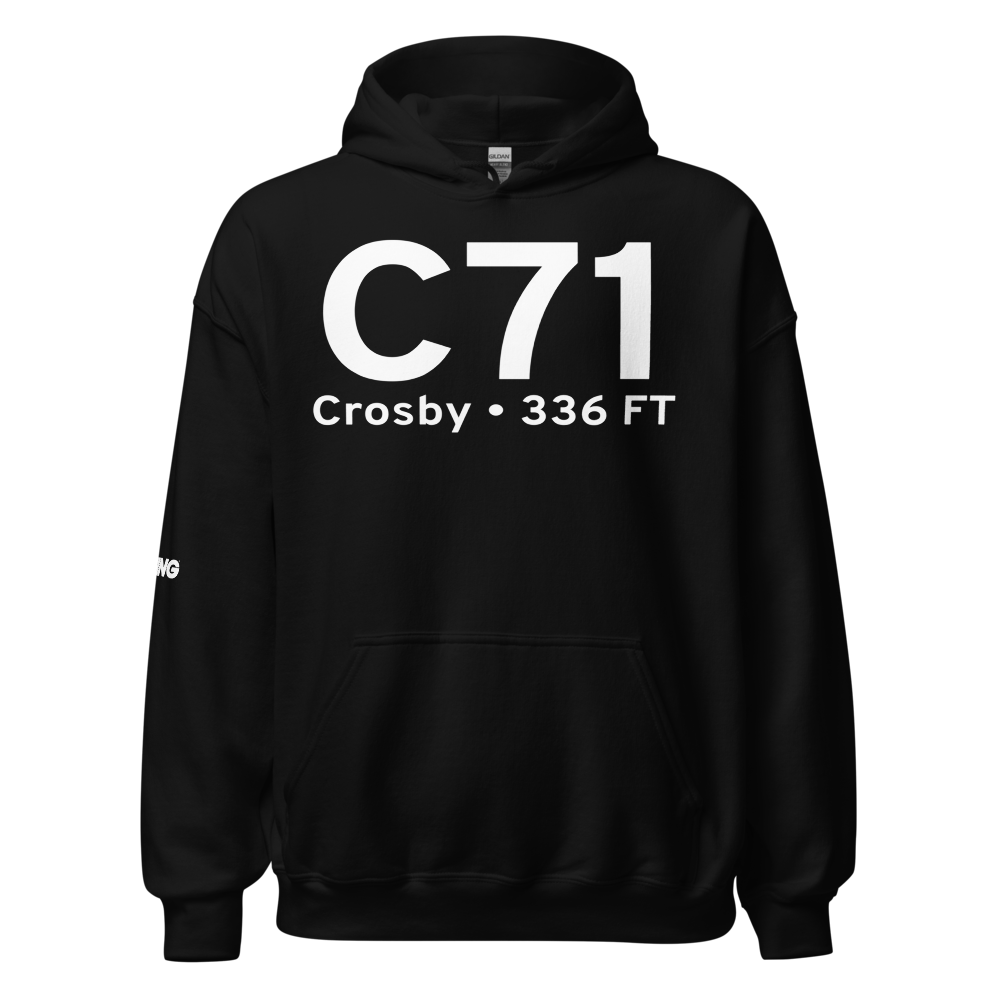Crosby (KC71) Airport Hoodie Sweatshirt 
