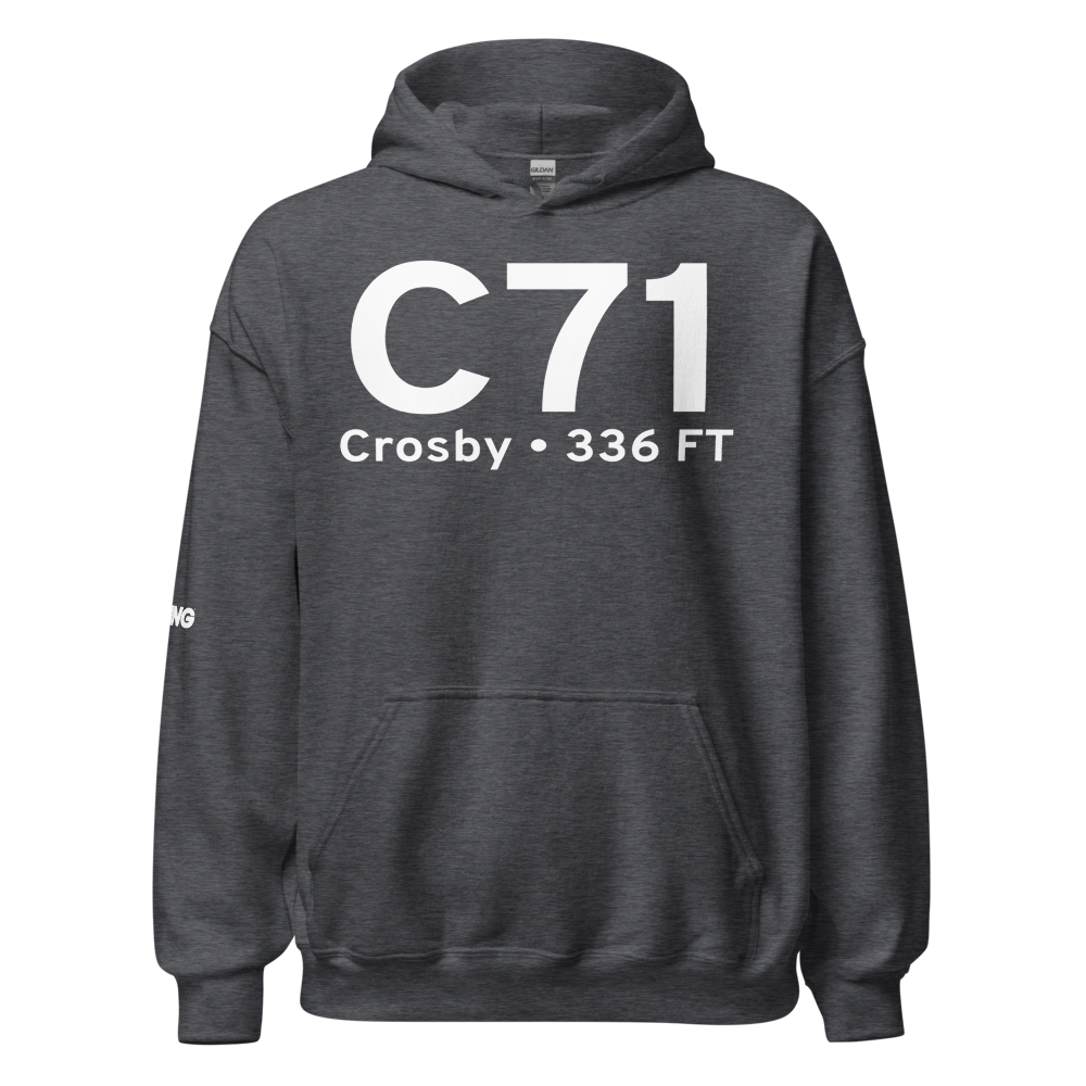 Crosby (KC71) Airport Hoodie Sweatshirt 