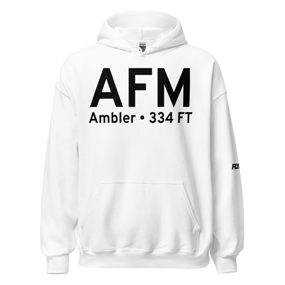 Ambler (PAFM) Airport Hoodie Sweatshirt 