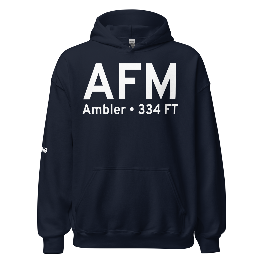 Ambler (PAFM) Airport Hoodie Sweatshirt 