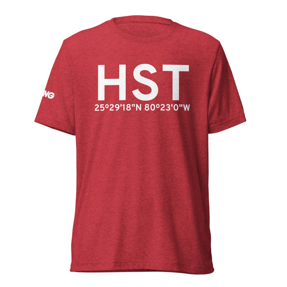 Homestead (KHST) Airport Tri-blend T-Shirt 