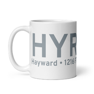 Hayward (KHYR) Airport Mug