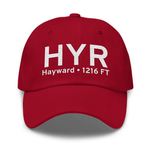 Hayward (KHYR) Airport Hat