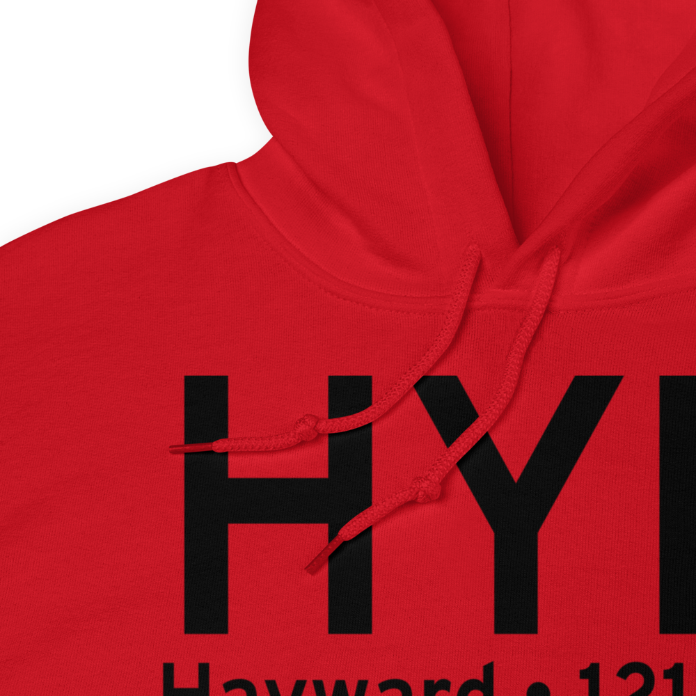 Hayward (KHYR) Airport Hoodie Sweatshirt 