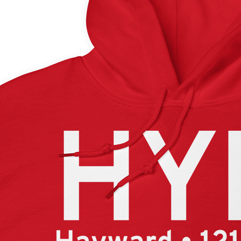 Hayward (KHYR) Airport Hoodie Sweatshirt 