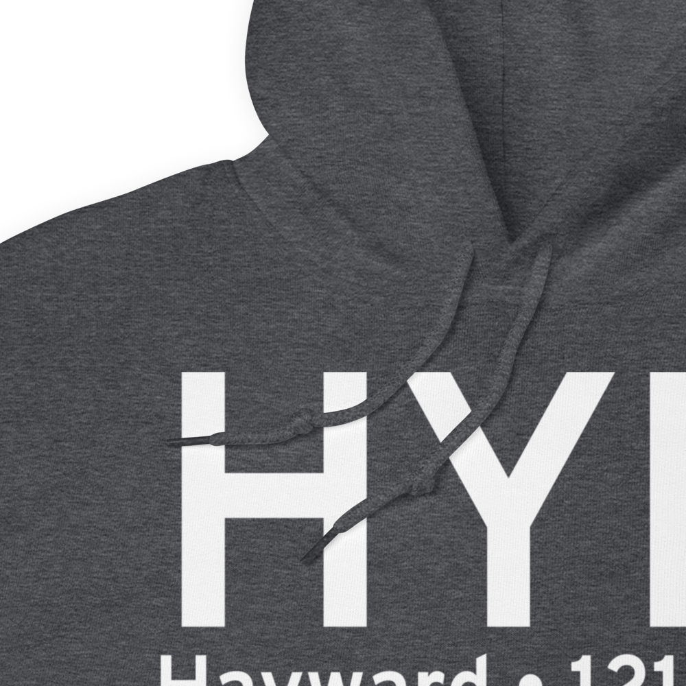 Hayward (KHYR) Airport Hoodie Sweatshirt 
