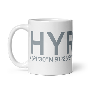 Hayward (KHYR) Airport Mug