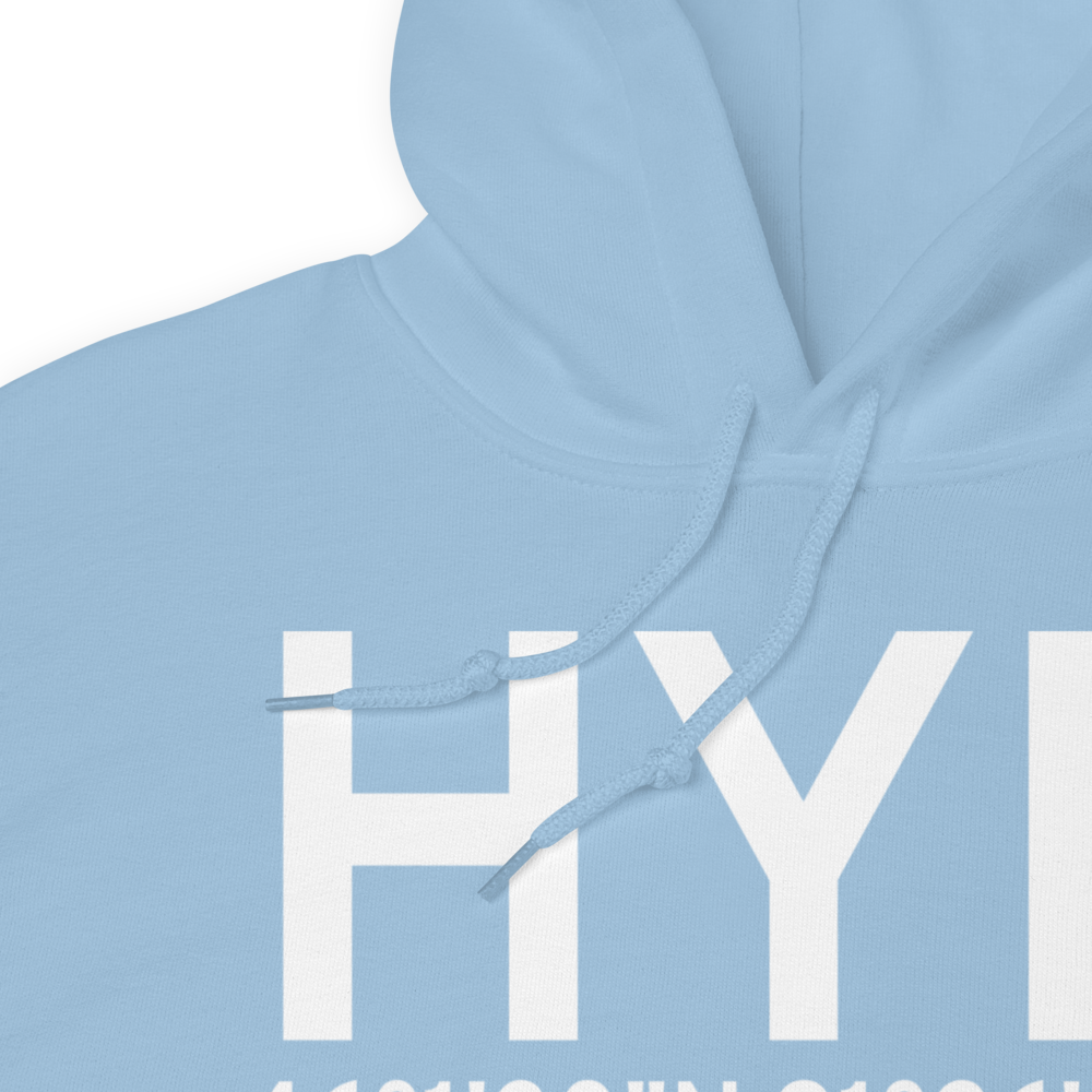 Hayward (KHYR) Airport Hoodie Sweatshirt 