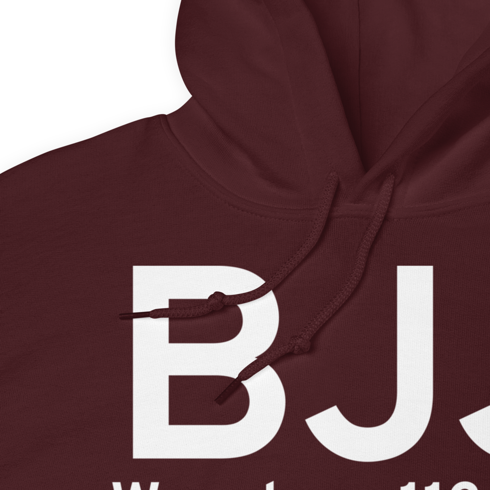Wooster (KBJJ) Airport Hoodie Sweatshirt 