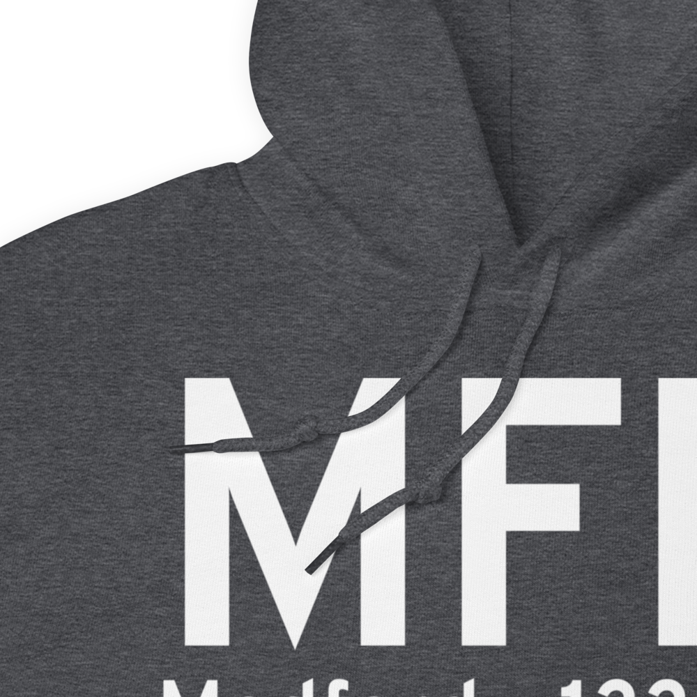 Medford (KMFR) Airport Hoodie Sweatshirt 