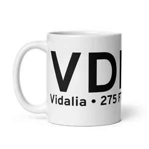 Vidalia (KVDI) Airport Mug