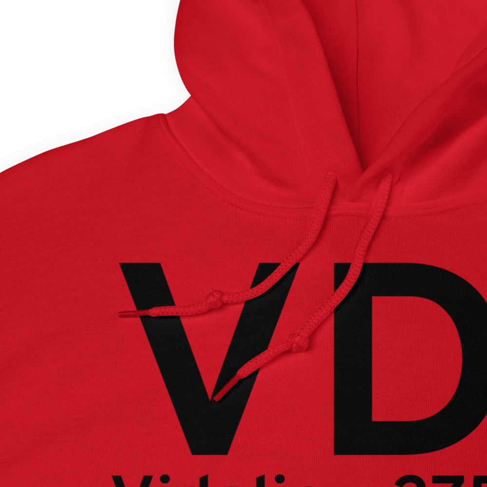 Vidalia (KVDI) Airport Hoodie Sweatshirt 