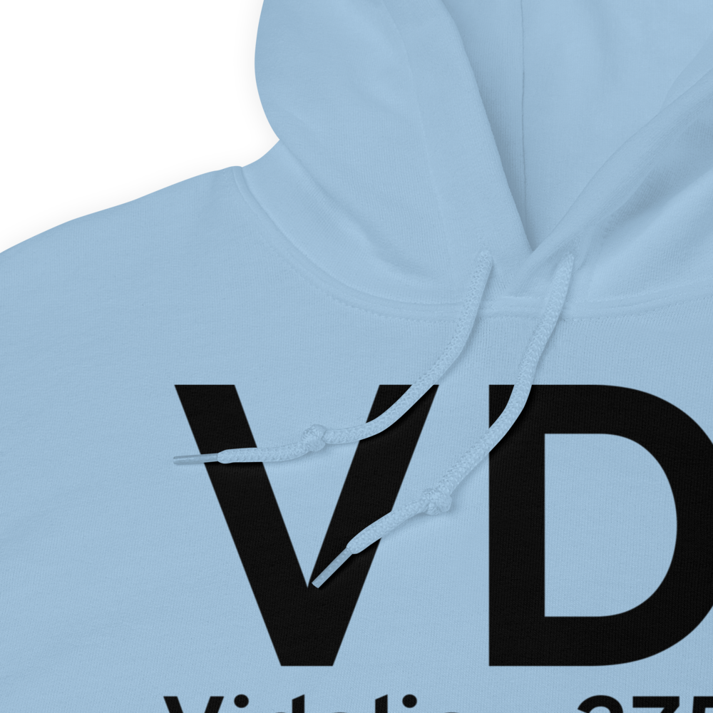 Vidalia (KVDI) Airport Hoodie Sweatshirt 