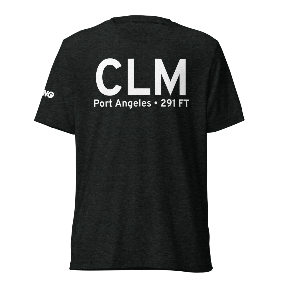 Port Angeles (KCLM) Airport Tri-blend T-Shirt 