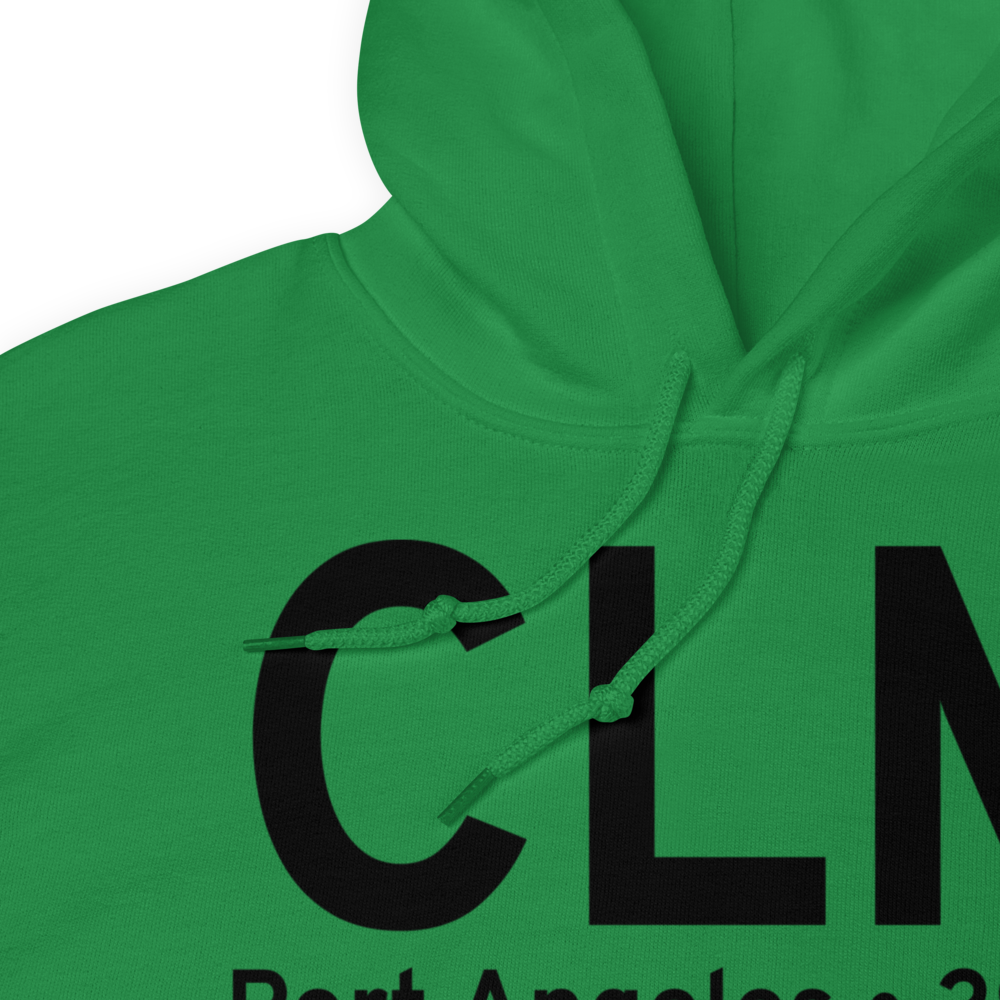 Port Angeles (KCLM) Airport Hoodie Sweatshirt 