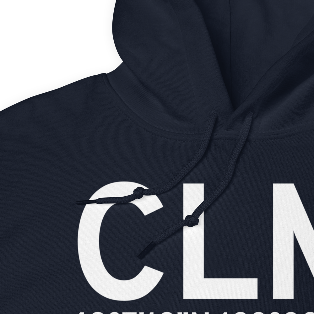 Port Angeles (KCLM) Airport Hoodie Sweatshirt 