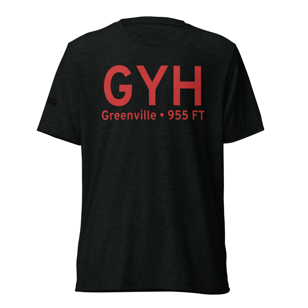 Greenville (KGYH) Airport Tri-blend T-Shirt 