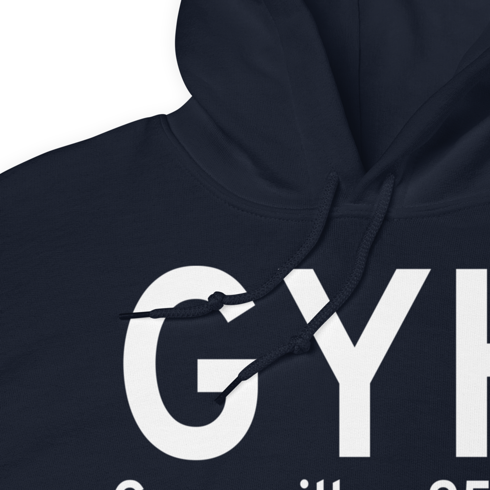 Greenville (KGYH) Airport Hoodie Sweatshirt 
