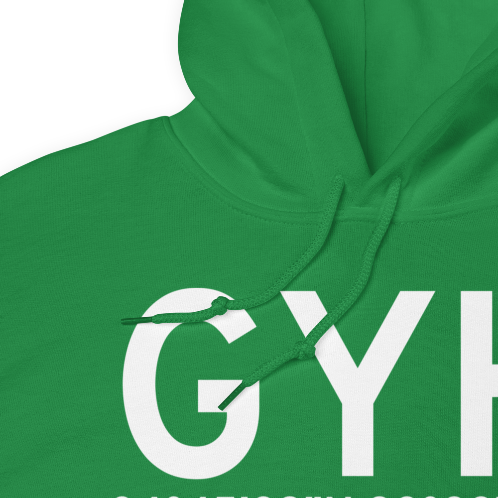 Greenville (KGYH) Airport Hoodie Sweatshirt 