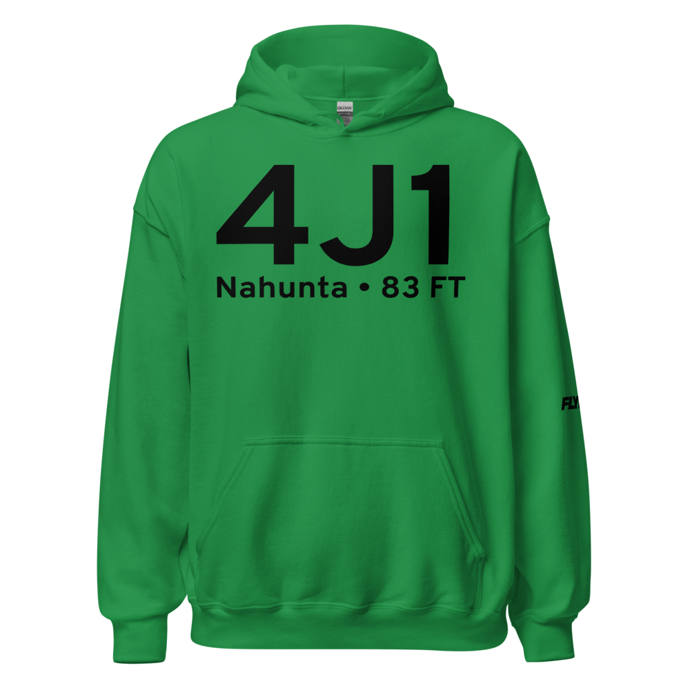 Nahunta (K4J1) Airport Hoodie Sweatshirt 