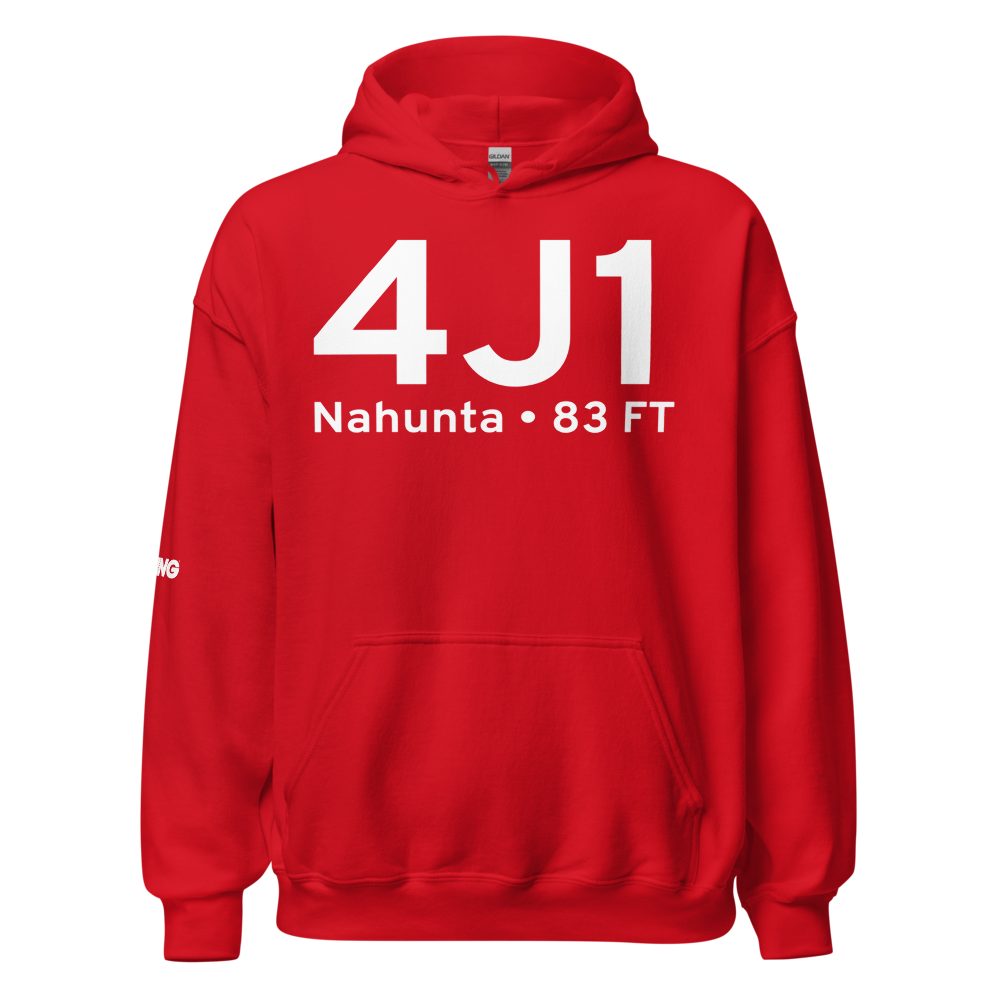 Nahunta (K4J1) Airport Hoodie Sweatshirt 