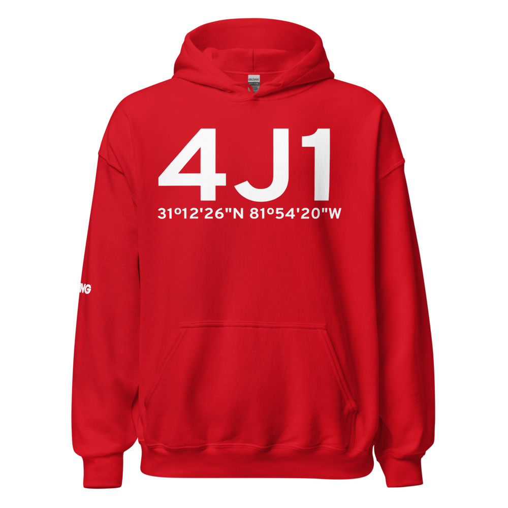 Nahunta (K4J1) Airport Hoodie Sweatshirt 