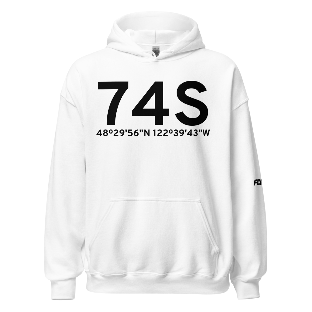 Anacortes (K74S) Airport Hoodie Sweatshirt 