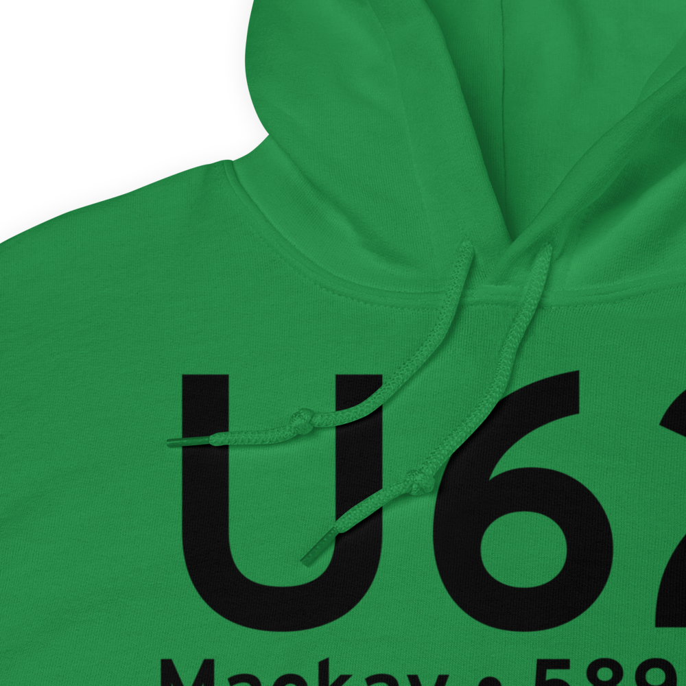 Mackay (KU62) Airport Hoodie Sweatshirt 