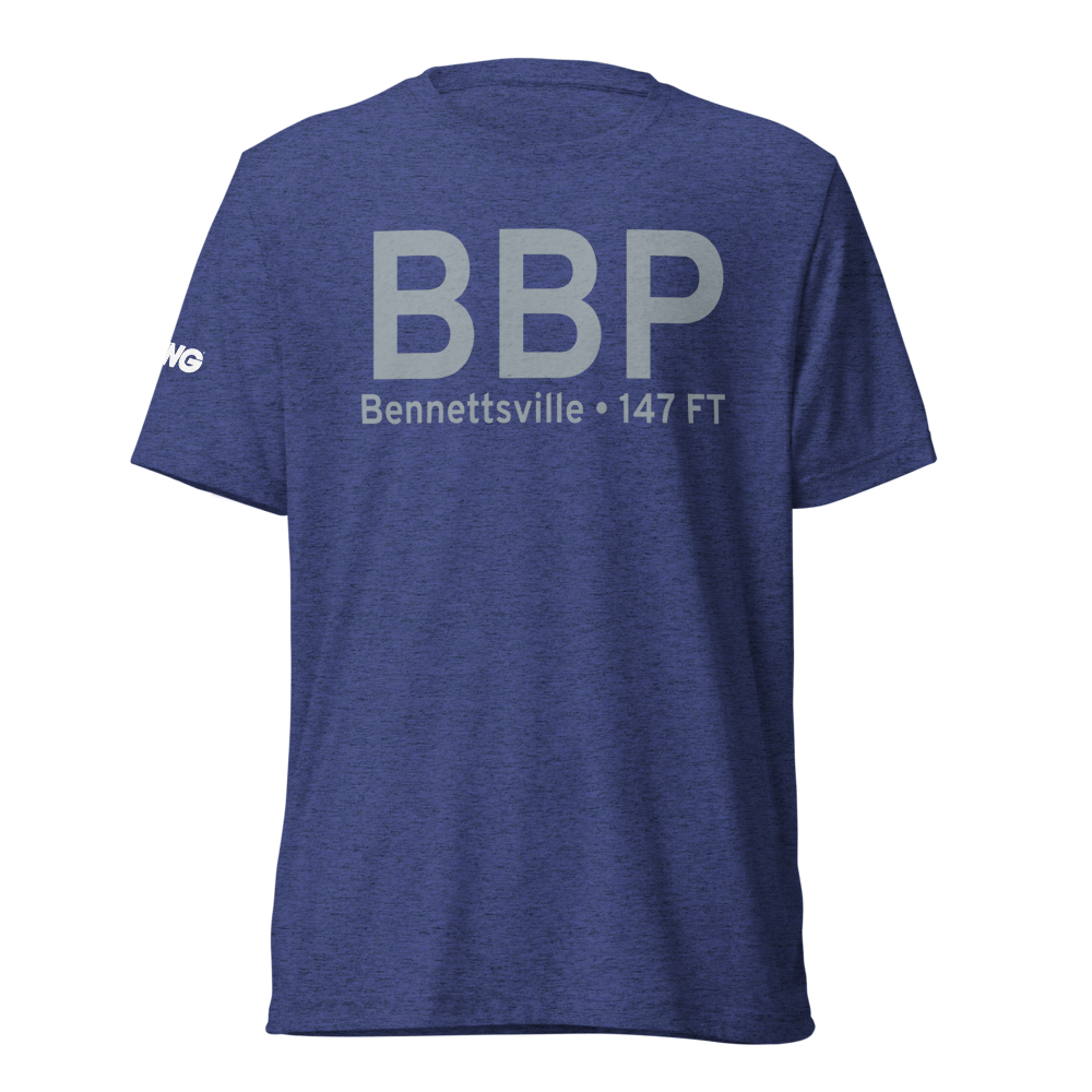 Bennettsville (KBBP) Airport Tri-blend T-Shirt 