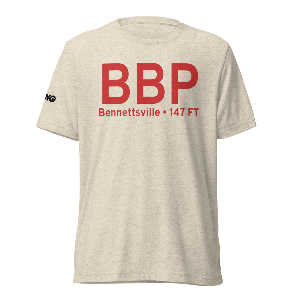 Bennettsville (KBBP) Airport Tri-blend T-Shirt 