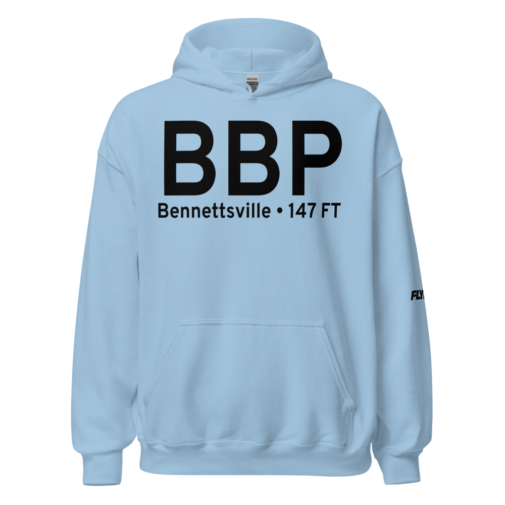 Bennettsville (KBBP) Airport Hoodie Sweatshirt 