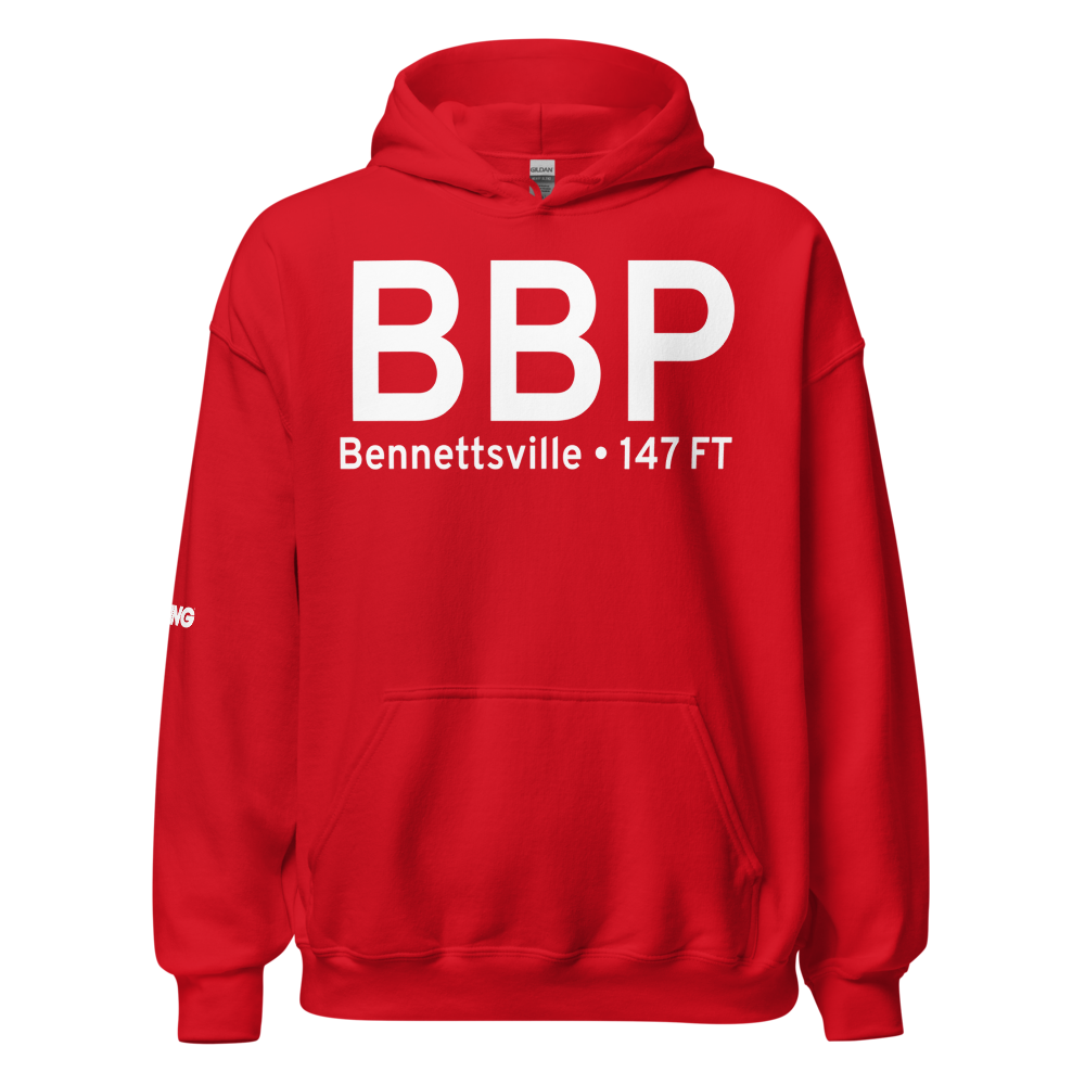 Bennettsville (KBBP) Airport Hoodie Sweatshirt 