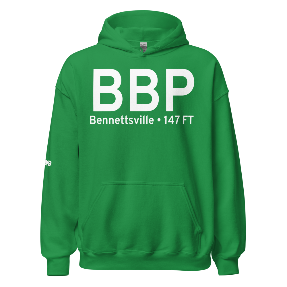 Bennettsville (KBBP) Airport Hoodie Sweatshirt 
