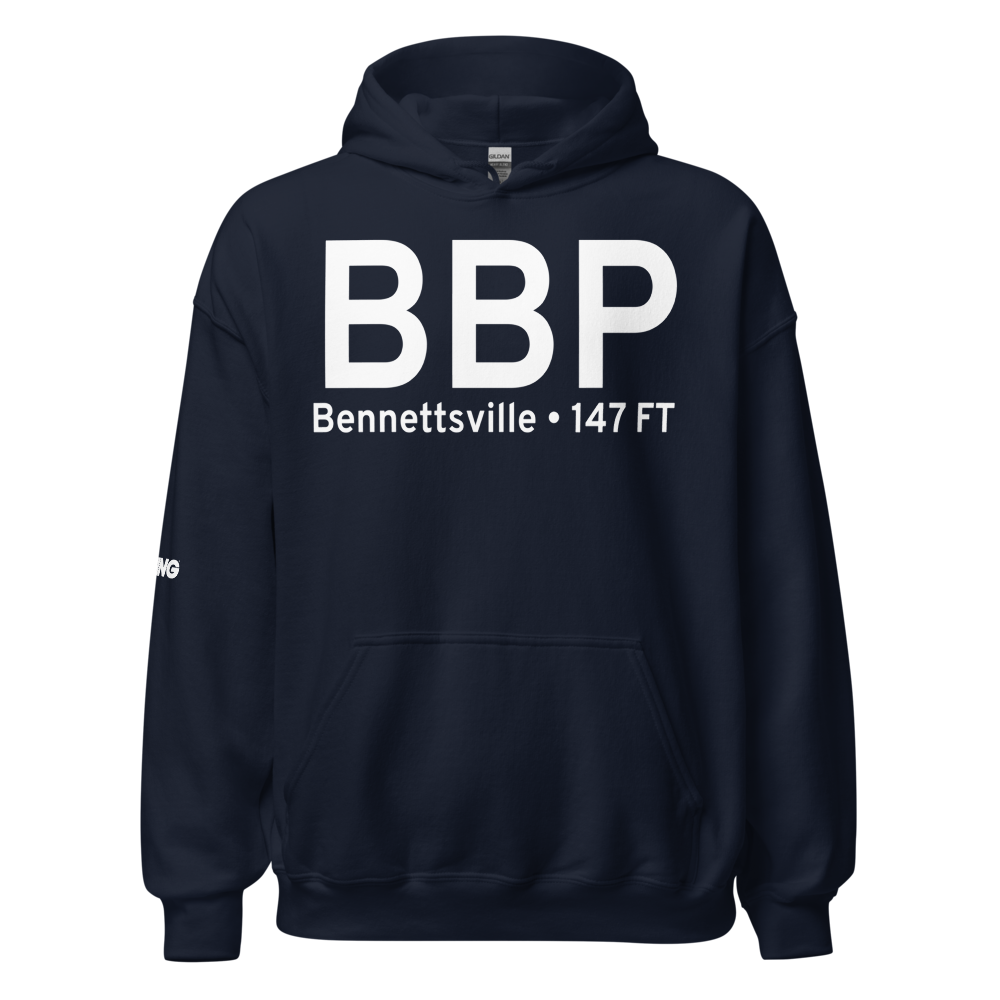 Bennettsville (KBBP) Airport Hoodie Sweatshirt 