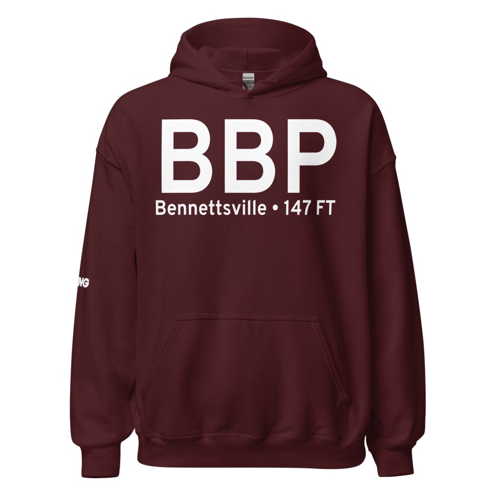 Bennettsville (KBBP) Airport Hoodie Sweatshirt 