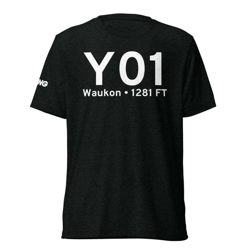 Waukon (Y01) Airport Tri-blend T-Shirt 