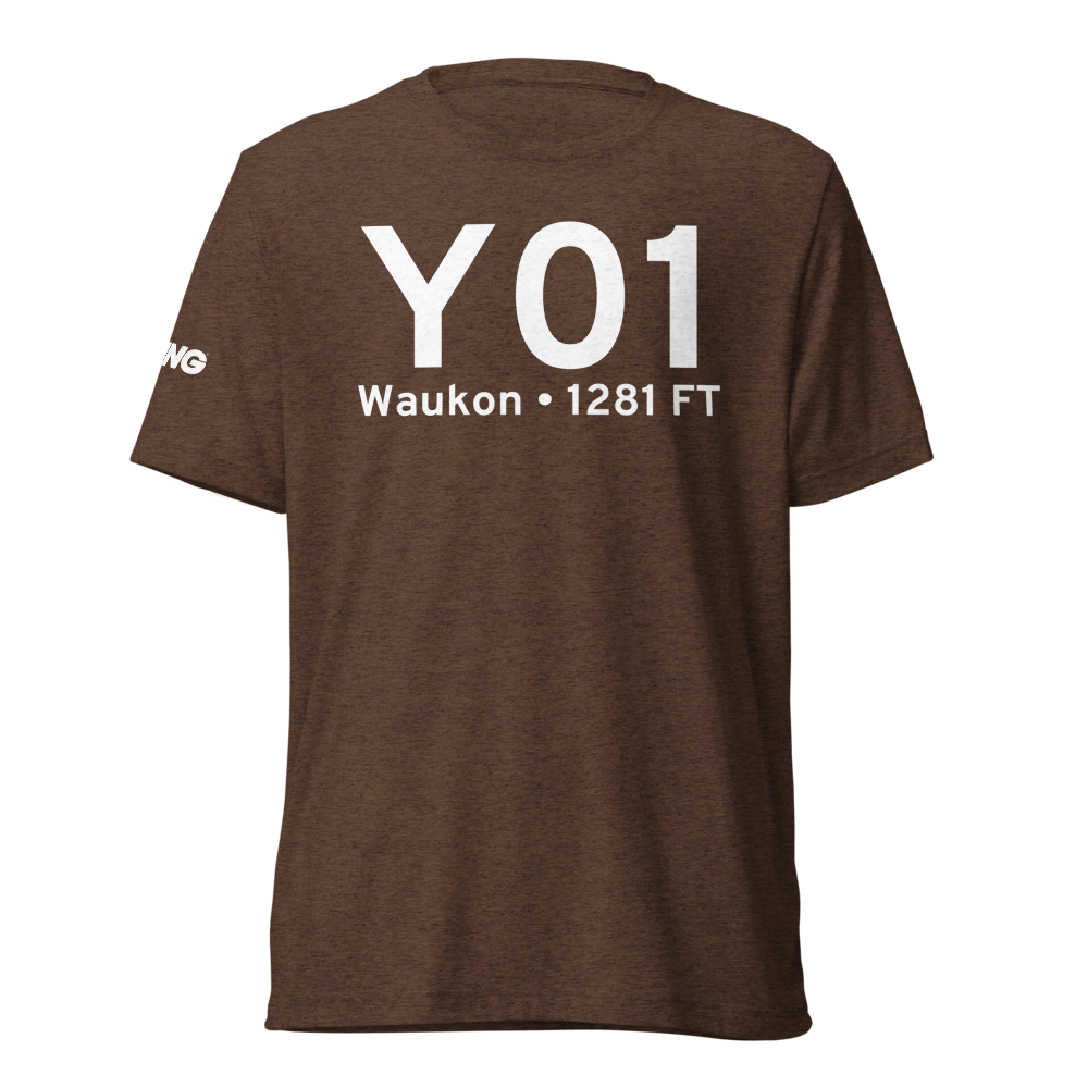 Waukon (Y01) Airport Tri-blend T-Shirt 