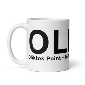 Oliktok Point (OLI) Airport Mug