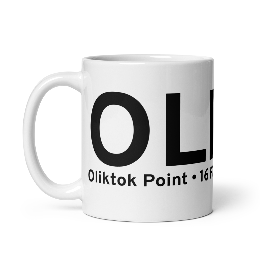 Oliktok Point (OLI) Airport Mug 