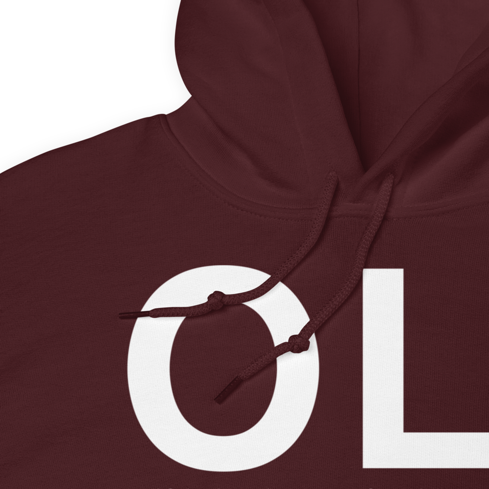 Oliktok Point (OLI) Airport Hoodie Sweatshirt 