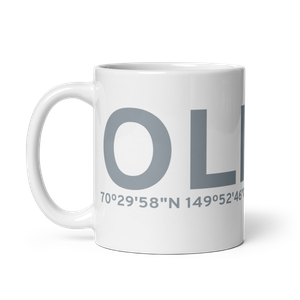 Oliktok Point (OLI) Airport Mug