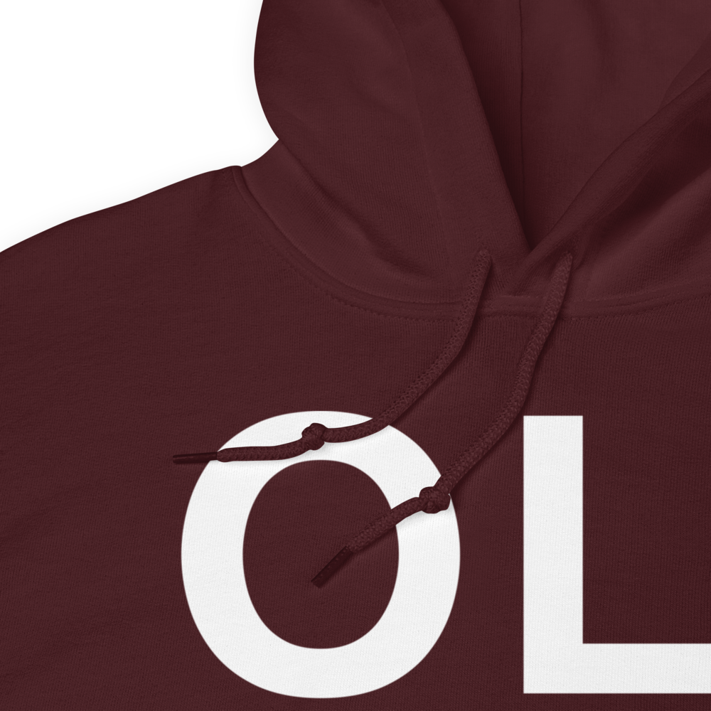 Oliktok Point (OLI) Airport Hoodie Sweatshirt 