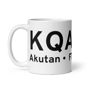 Akutan (KQA) Airport Mug