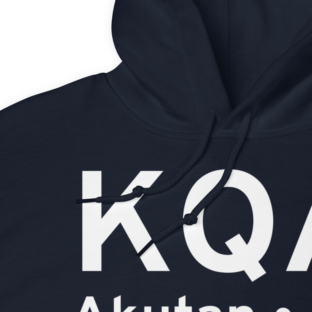 Akutan (KQA) Airport Hoodie Sweatshirt 