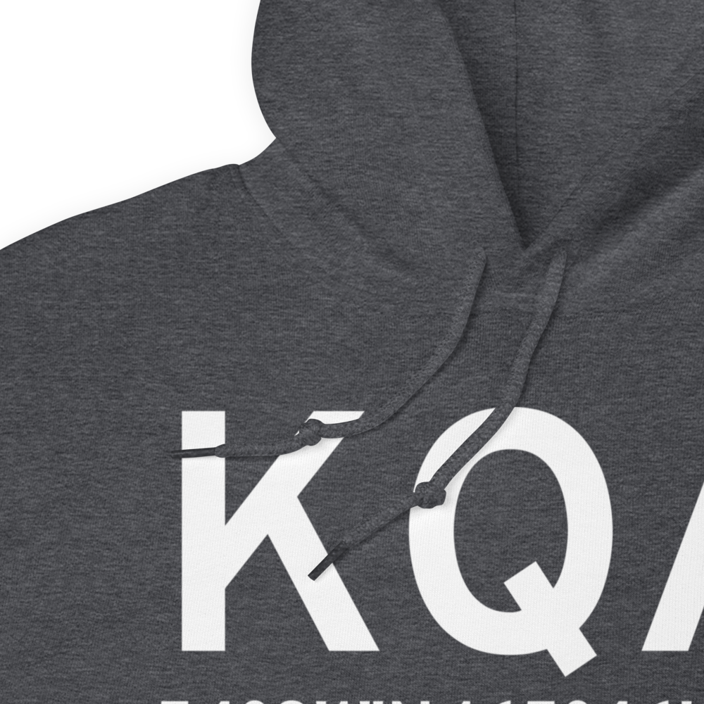 Akutan (KQA) Airport Hoodie Sweatshirt 