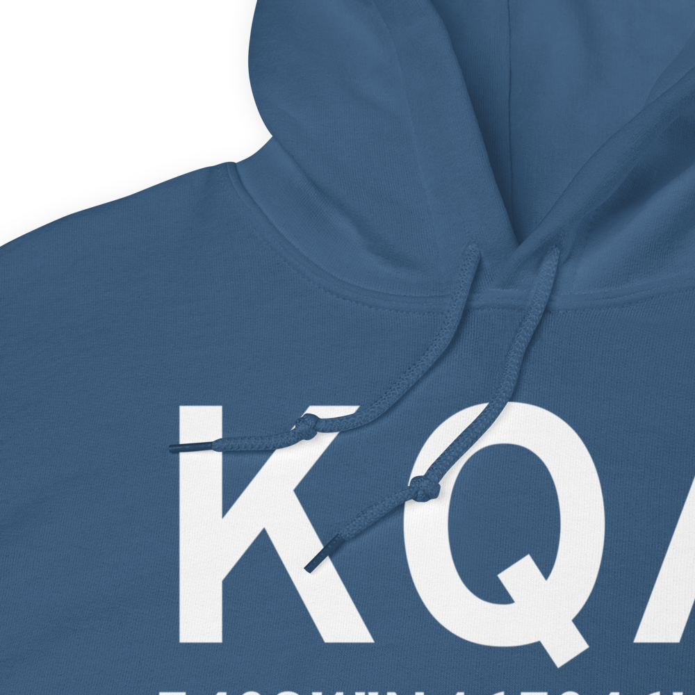 Akutan (KQA) Airport Hoodie Sweatshirt 