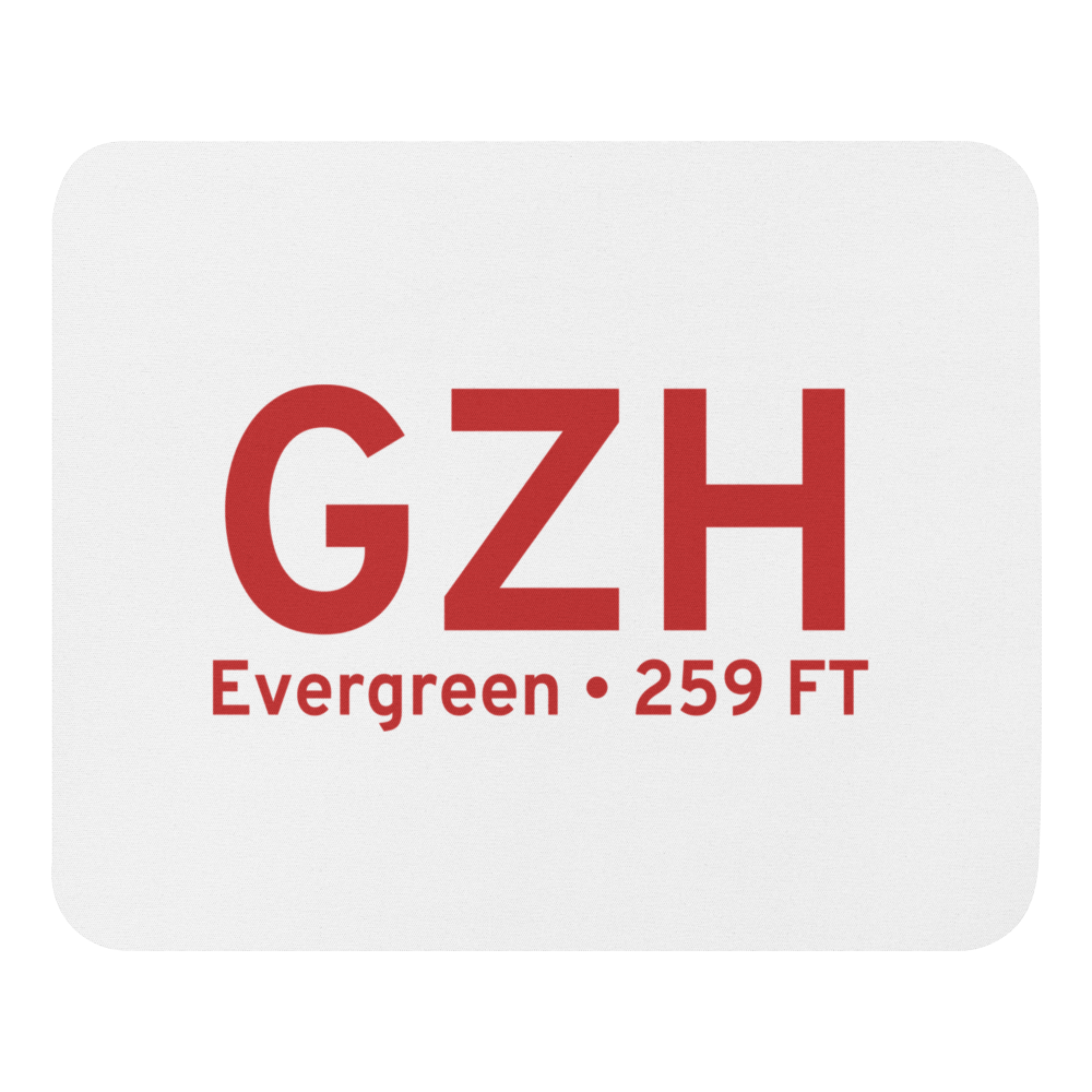 Evergreen (KGZH) Airport  Mouse Pad 