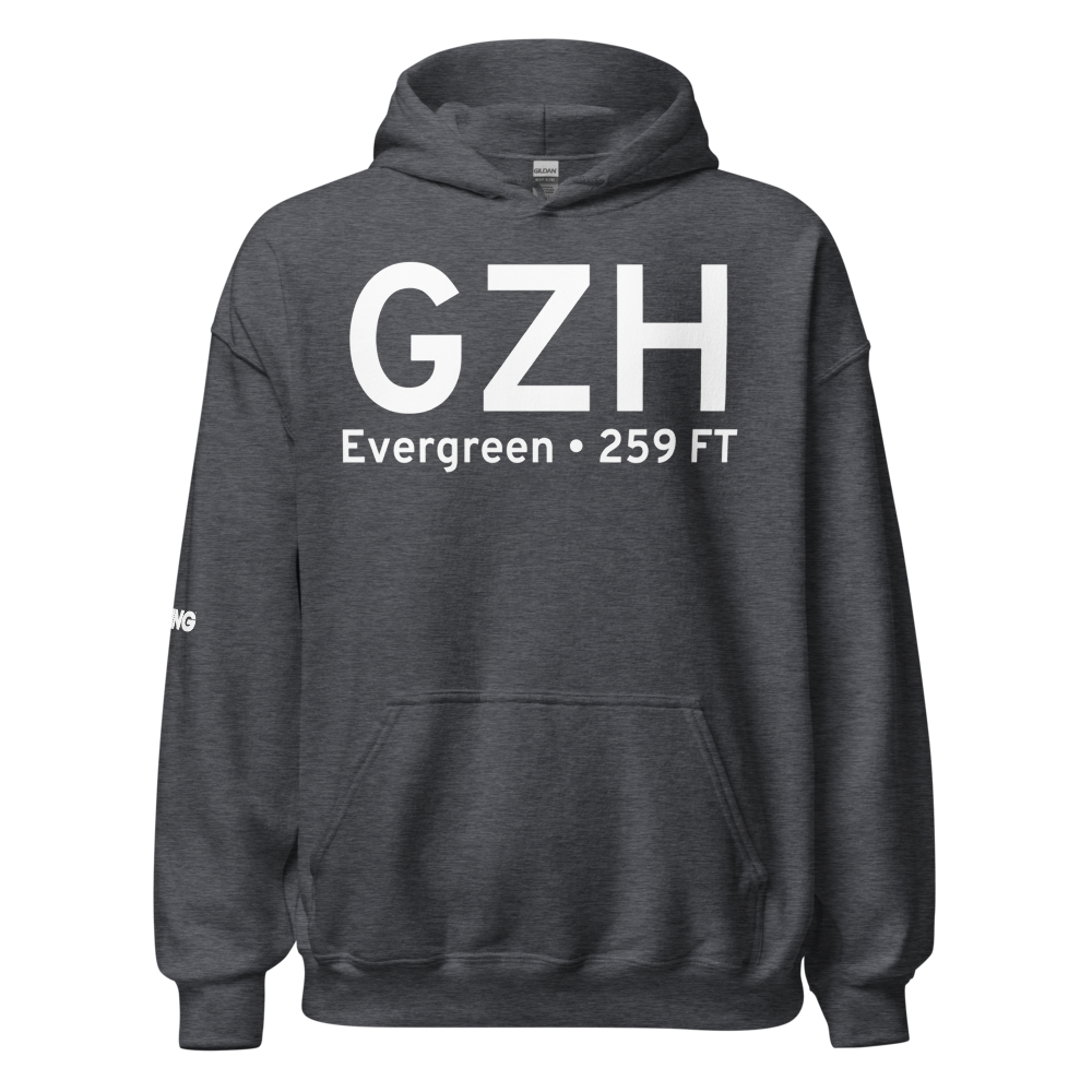 Evergreen (KGZH) Airport Hoodie Sweatshirt 