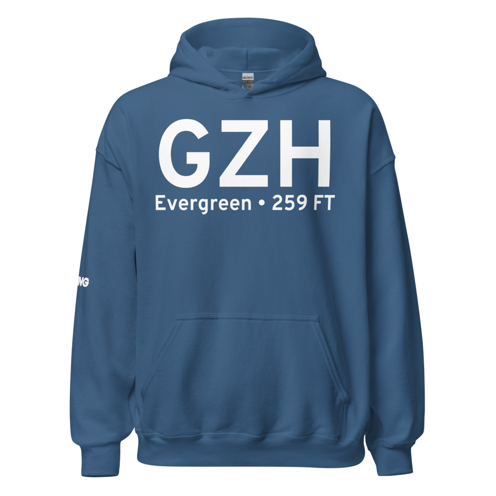 Evergreen (KGZH) Airport Hoodie Sweatshirt 