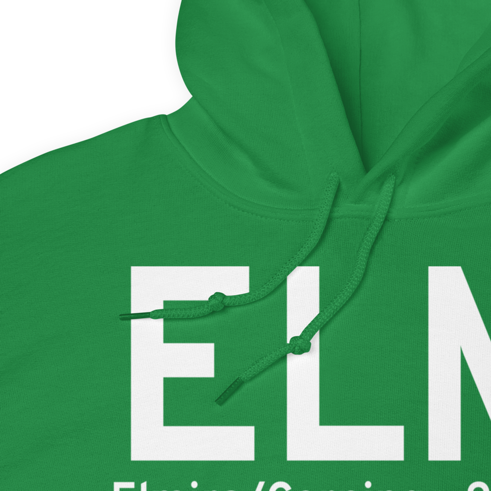 Elmira/Corning (KELM) Airport Hoodie Sweatshirt 
